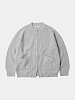 Кардиган FrizmWORKS Wool Deck Zip Up Light Gray