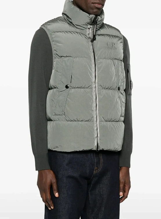 Жилет C.P. Company Chrome-R Turtleneck Vest Gunmetal