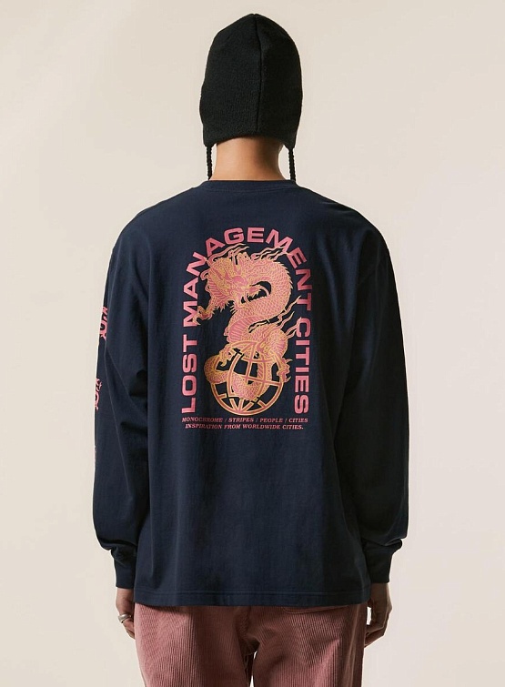 Лонгслив LMC Dragon Long Slv Tee Navy