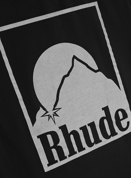 Футболка RHUDE Moonlight Badge Vtg Black