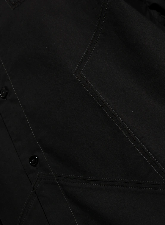 Рубашка MM6 Maison Margiela Classic Shirt Black