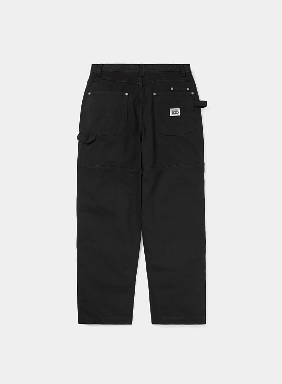 Брюки thisisneverthat Paneled Pant Black