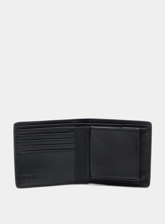 Кошелек Diesel Biscotto Bi Fold Coin 3D Black