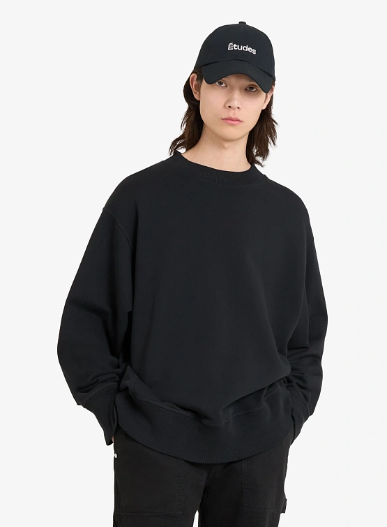 Свитшот Études Relax Crewneck Black