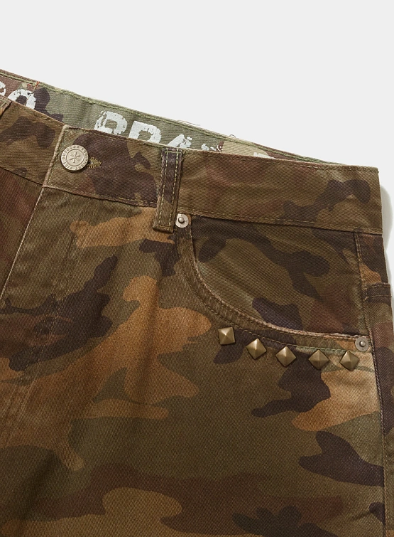 Джинсы PIET Distressed Camo Oversized