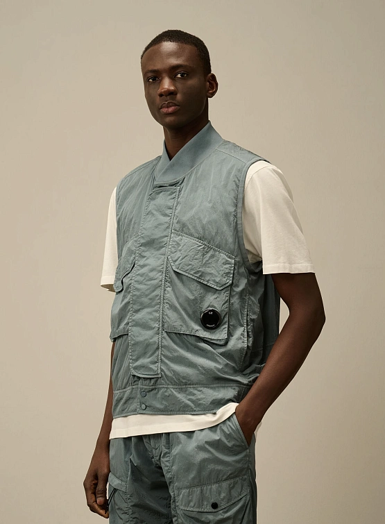 Жилет C.P. Company Chrome-R Lens Vest Stormy Weather
