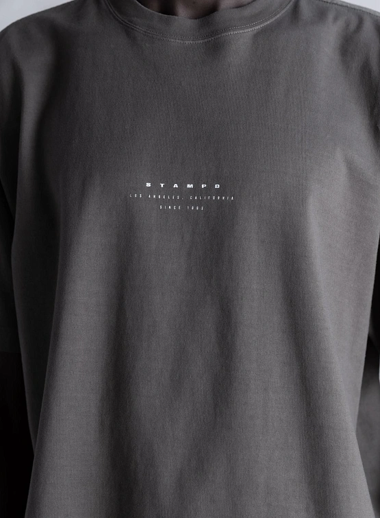 Футболка Stampd Strike Stack Logo Relaxed Tee Pine