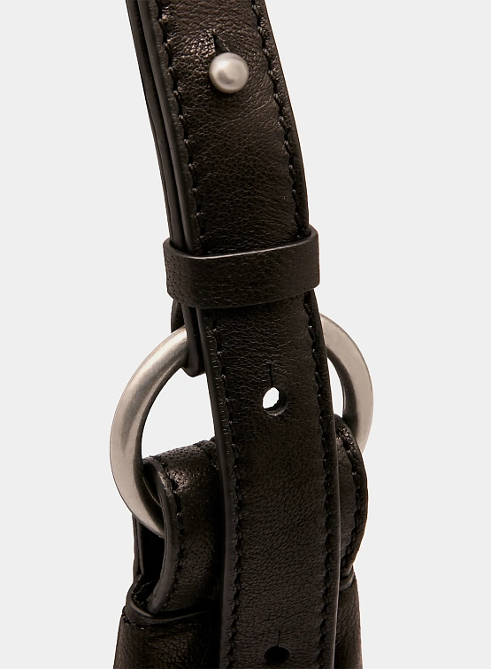 Женская сумка MARGESHERWOOD Belted Hobo Medium Black Washed