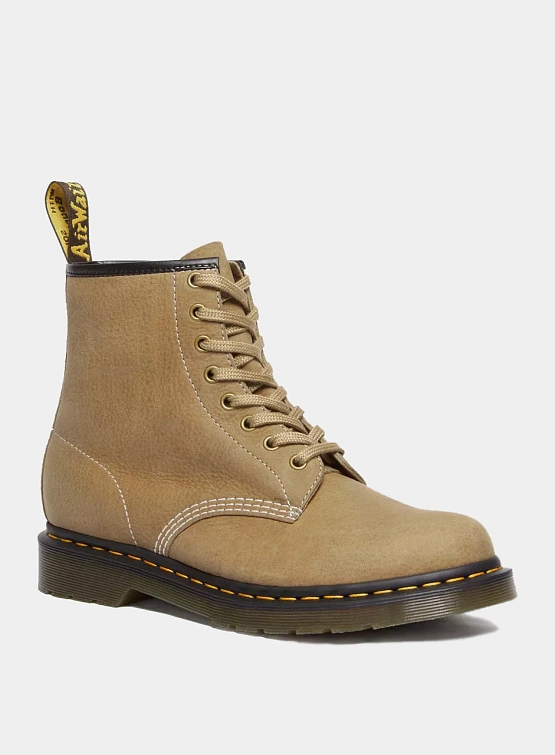 Ботинки Dr. Martens 1460 Tumbled Nubuck Tan