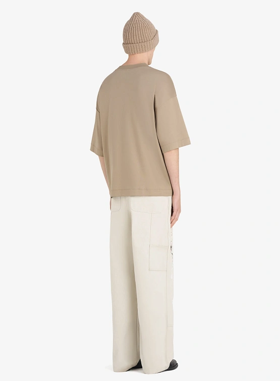 Футболка Études Oversized Pocket É Beige