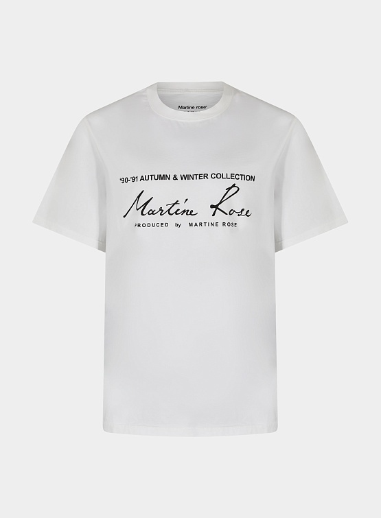 Футболка Martine Rose Classic T-Shirt White