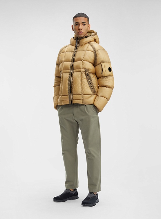 Пуховик C.P. Company D.D. Shell Hooded Down Mojade Desert