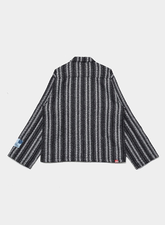 Овершот Jungles Jungles Boucle Jacket Black Stripe