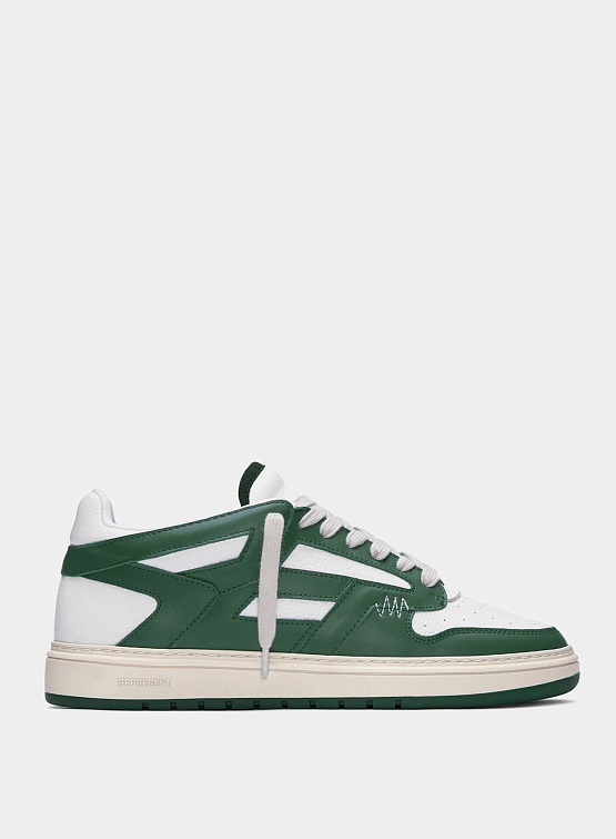 Кеды Represent Clo Reptor Low Racing Green/Flat White