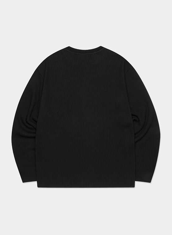 Лонгслив LMC Waffle OG Long Slv Tee Black