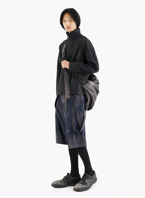 Сумка JIYONGKIM Sun-Bleached Draped Shoulder Black