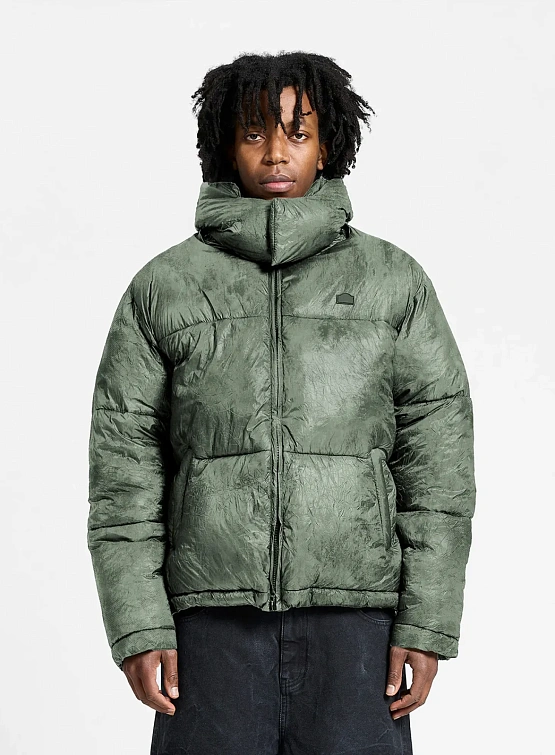 Пуховик RETERNITY Wrinkled Puffer Jacket Déliria Green