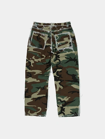 Брюки Thug Club Burnt Bio Army Multi