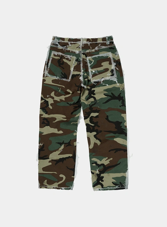 Брюки Thug Club Burnt Bio Army Multi