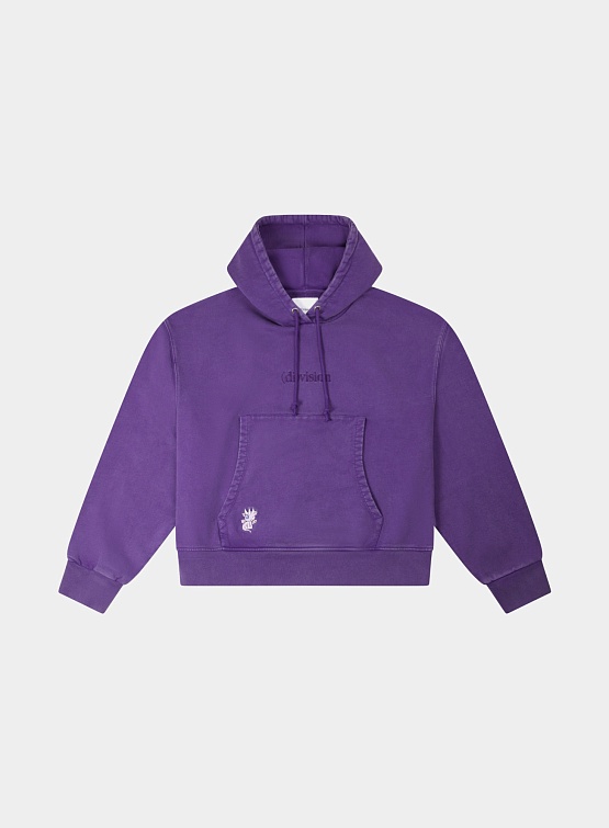 Худи (di)vision Basic Hoodie W. Logo Mulberry Purple