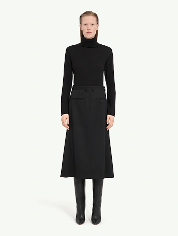 Женская юбка MM6 Maison Margiela Tailored Midi Black