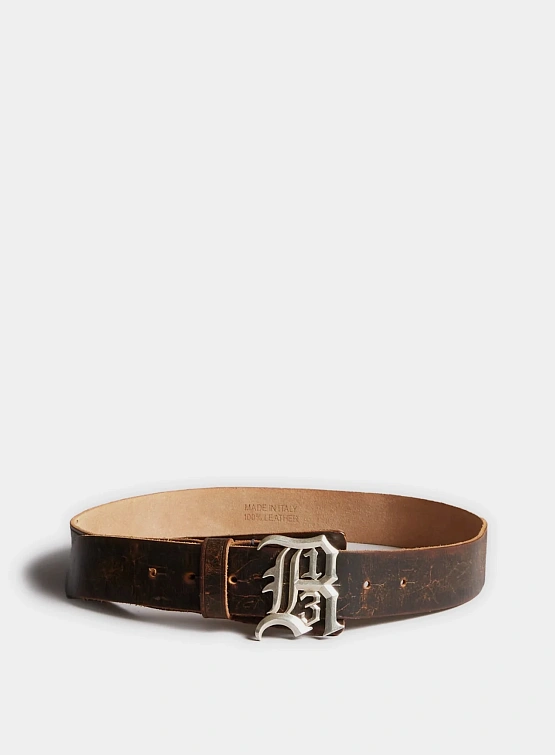 Ремень R13 Logo Buckle Brown