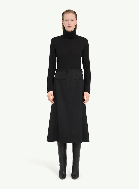 Женская юбка MM6 Maison Margiela Tailored Midi Black