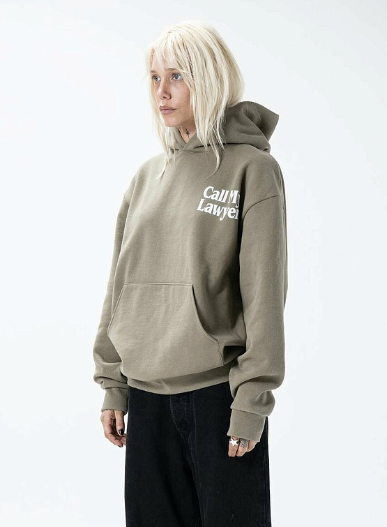 Худи MARKET Call My Lawyer Hoodie Kelp