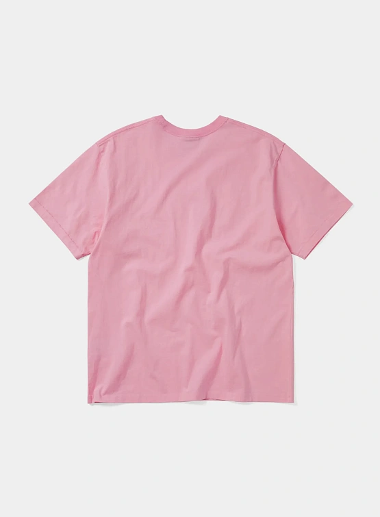 Футболка thisisneverthat Yellow Cat Tee Pink