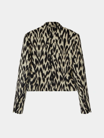 Женский пиджак Recto Leopard Dark Brown