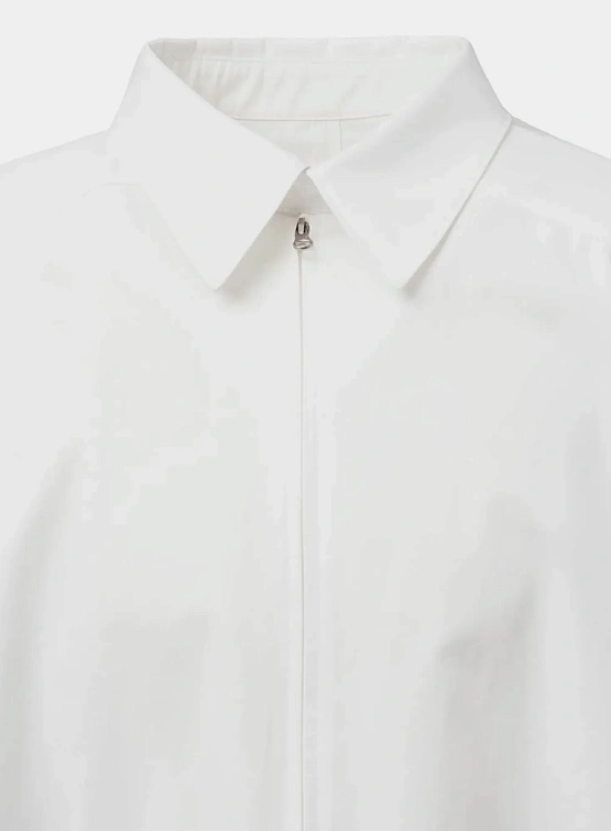 Овершот AMOMENTO Raglan Oversized Zip-Up White