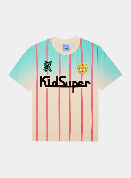 Футболка-джерси KidSuper Soccer Jersey Tee Cream