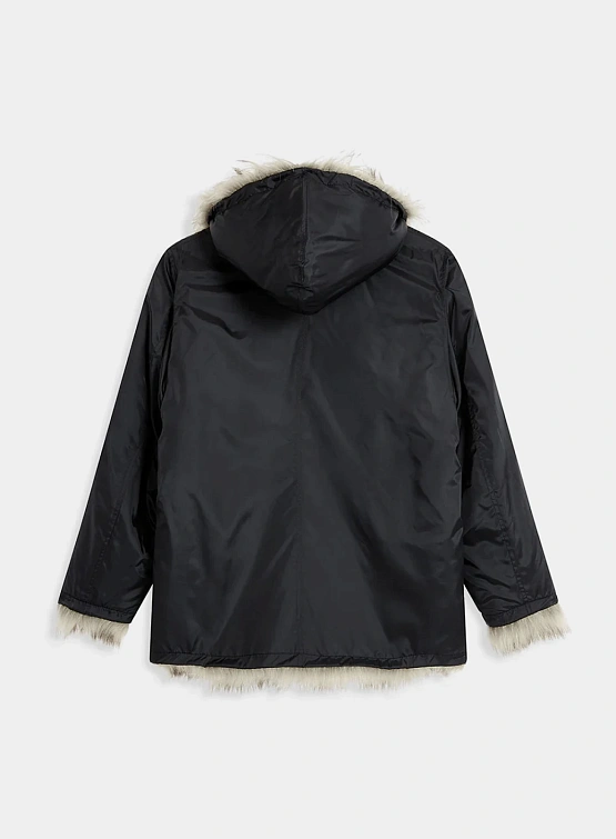 Женская шуба OPEN YY Reversible Faux Fur Beige