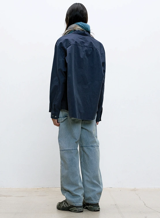 Джинсы COOR Oxford Washing Double Knee Washed Blue