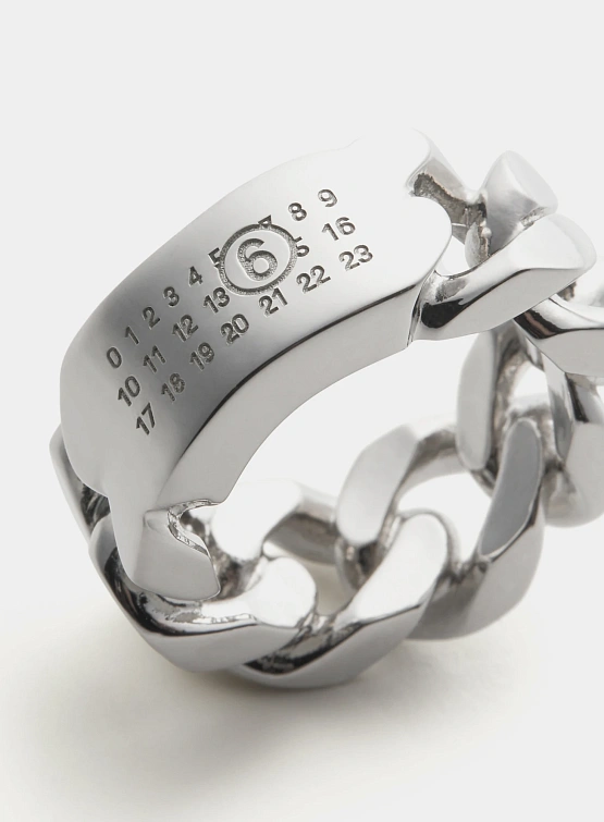 Кольцо MM6 Maison Margiela Chain Ring