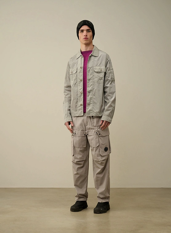 Овершот C.P. Company Chrome-R Pocket Overshirt Drizzle Grey