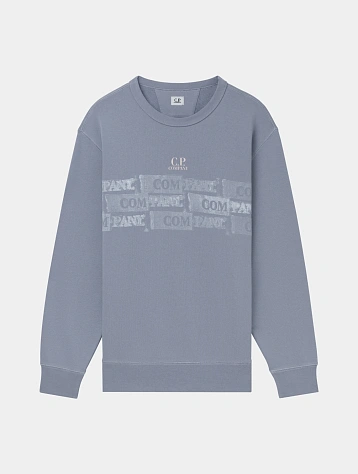 Свитшот C.P. Company Cotton Fleece Crewneck Lavander Violet