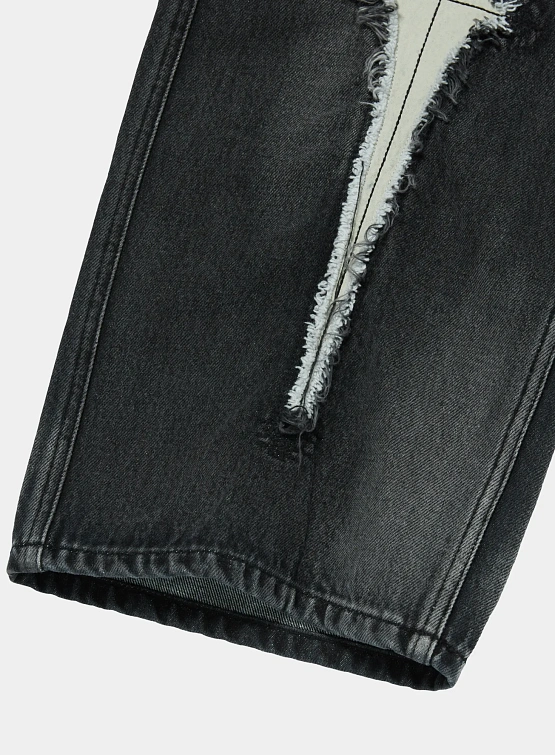 Джинсы Thug Club TC Bone Leather Black