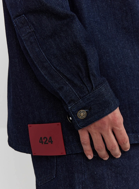 Овершот 424 DENIM SHIRT NAVY