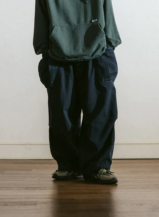 Брюки ANGLAN Jungle Cargo Balloon Navy