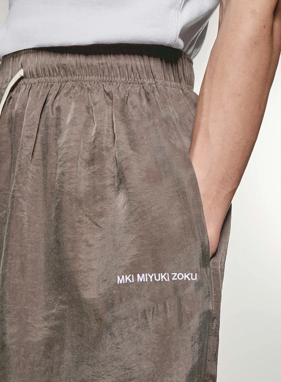 Шорты MKI MIYUKI ZOKU Sandwash Cupro Brown