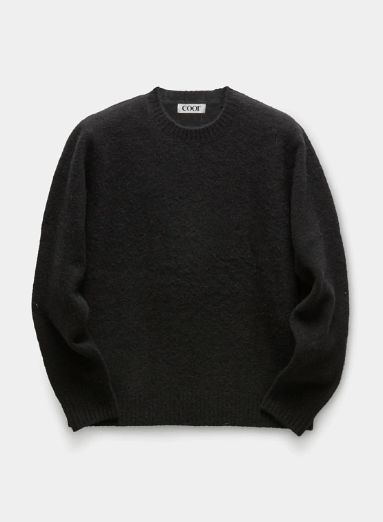 Свитер COOR Hairy Alpaca-Blend Black