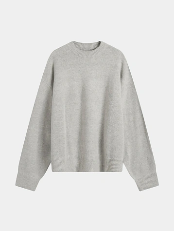 Свитшот MKI MIYUKI ZOKU Mohair Blend Knit Light Grey