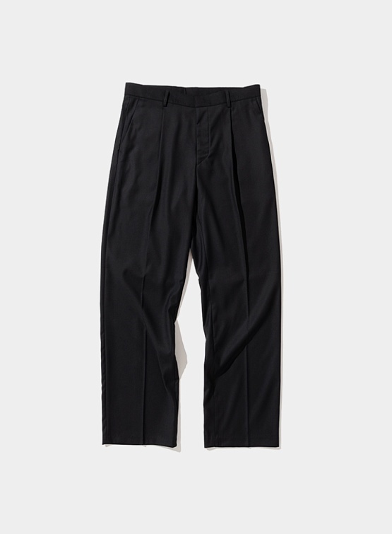 Брюки Uniform Bridge Wide Slacks Black