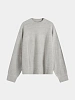 Свитшот MKI MIYUKI ZOKU Mohair Blend Knit Light Grey