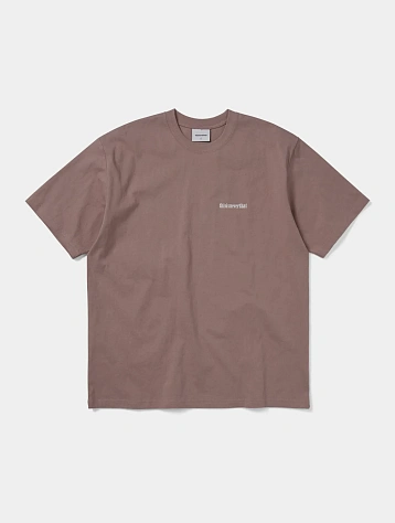Футболка thisisneverthat 4 Panels Tee Dusty Pink