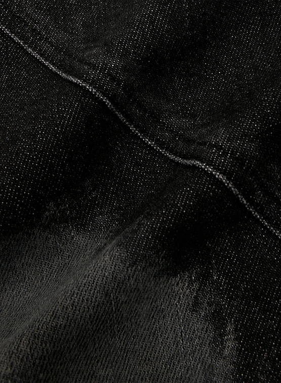 Женский топ MARRKNULL Asymmetric Denim Black