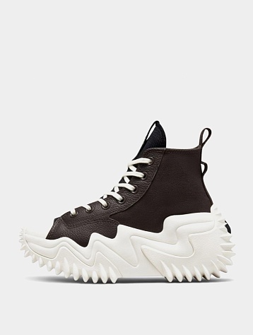Кеды Converse Run Star High Top Velvet Brown