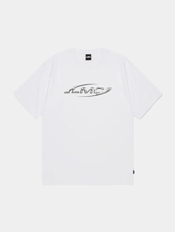 Футболка LMC 3D Metallic Logo Tee White