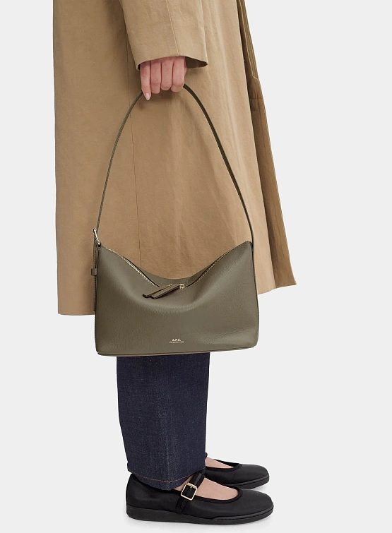 Сумка A.P.C. Vera Dark Taupe